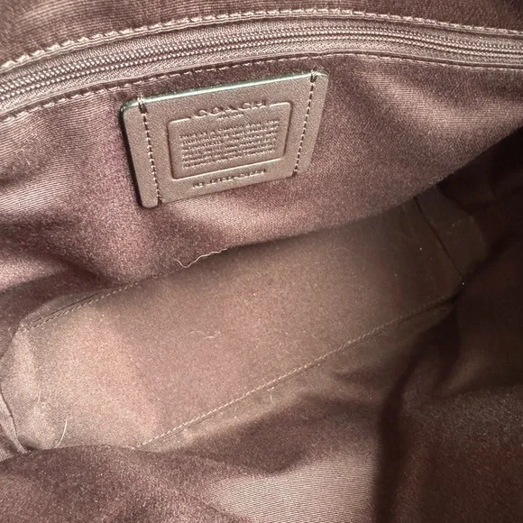 Coach Kacey crossbody bag dark green pebbled leather gunmetal hardware - Picture 10 of 12